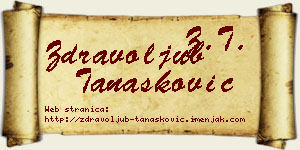 Zdravoljub Tanasković vizit kartica